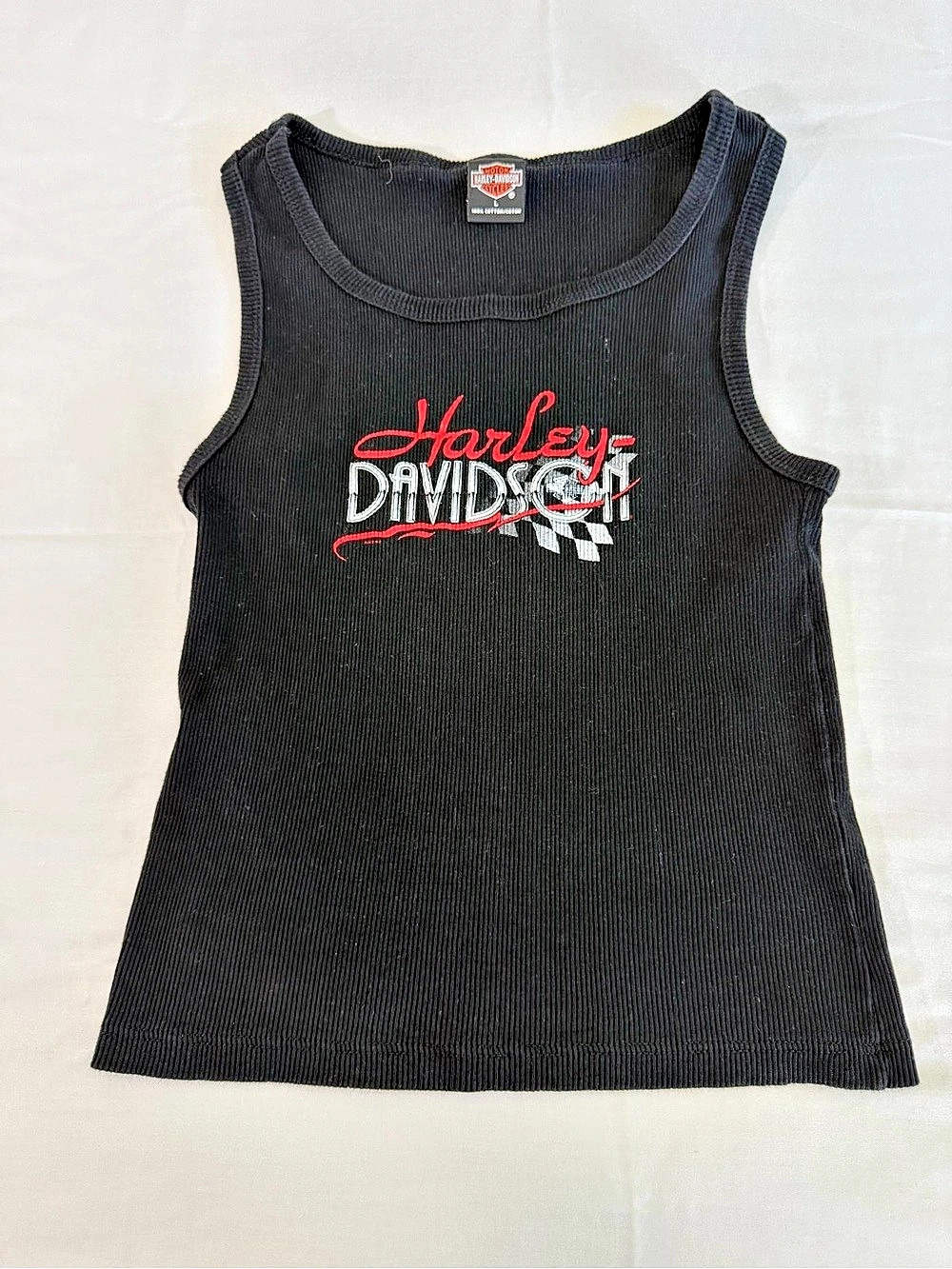 Vintage Harley-Davidson tank